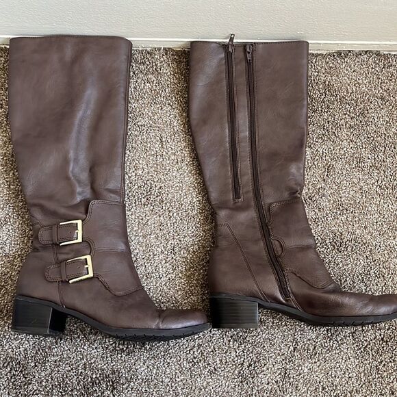 Aerosoles Brown Boots  - Picture 1 of 10